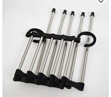 Multifunction Magic Trouser Hanger Adjustable, used for sale  Shipping to South Africa