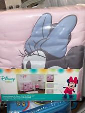 Juego de cama para cuna Disney Minnie Mouse de 3 piezas segunda mano  Embacar hacia Argentina