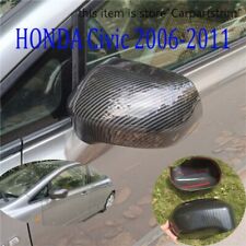 Tampa de espelho retrovisor externo estilo fibra de carbono para HONDA Civic 2006-2011 comprar usado  Enviando para Brazil