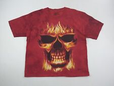 2005 The Mountain David Penfound Tie Dye Camiseta Red Skull Flames talla XL segunda mano  Embacar hacia Mexico