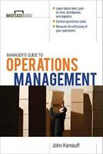 Manager guide operations for sale  Montgomery
