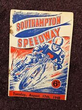 Speedway programme southampton for sale  POOLE