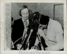1974 Press Photo Estrelas de tênis Rod Laver e Jimmy Connors assinam acordo em Nova York comprar usado  Enviando para Brazil