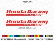 Decalques com logotipo x2 Honda Racing HPD CBR Grom S2000 Civic Integra RSX Accord Fit CRZ, usado comprar usado  Enviando para Brazil