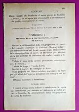 Rudiano regio decreto usato  Italia
