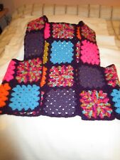 Hand crochet multicolored for sale  WAREHAM