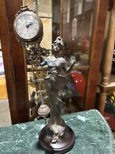 antique clock bronze statues for sale  SOUTHSEA
