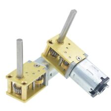 DC 3V 6V 12V Low Speed Mini 1218-N20 Worm Gear Motor Full Metal Gearbox Robot comprar usado  Enviando para Brazil