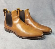 Allen Edmonds "LIVERPOOL" Men's Leather Chelsea Boots 11 D Walnut USA 7523 for sale  Saint Petersburg