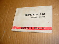 Honda sl350 owners for sale  Peoria