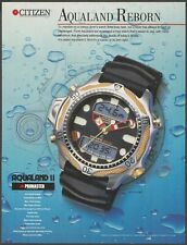 CITIZEN AQUALAND II - Aqualand Reborn - 1996 anúncio impresso vintage comprar usado  Enviando para Brazil