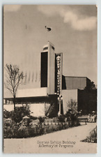 Usado, Cartão postal 1933 Chicago World's Fair Dairies Exhibit Building em Chicago, IL comprar usado  Enviando para Brazil