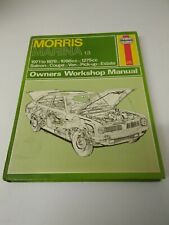 Haynes manual morris for sale  STOKE-ON-TRENT