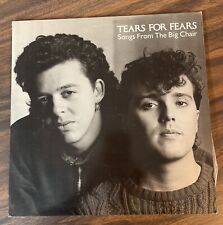 1985 TEARS FOR FEARS SONGS FROM THE BIG CHAIR RECORD ÁLBUM! VINIL DE DISCOS LPs comprar usado  Enviando para Brazil