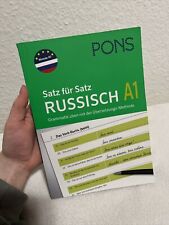 Pons russisch a1 gebraucht kaufen  Geeste