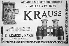 Publicité presse 1921 d'occasion  Compiègne