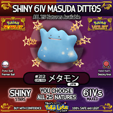 Shiny Ditto 6IV 🌟 Masuda Breeding Japan 🌟 Pokemon Scarlet Violet 🌎Vendedor dos EUA🌎 comprar usado  Enviando para Brazil