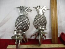 pewter candle wall sconce for sale  Houston