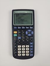 Calculadora gráfica Texas Instruments TI-83 Plus con cubierta probada segunda mano  Embacar hacia Argentina