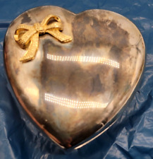 Heart shape silver for sale  Arlington