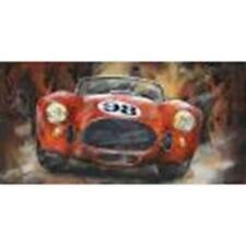 Carro vintage clássico carro de corrida arte 3D quadro de arte de parede HD pintura em tela comprar usado  Enviando para Brazil