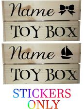 Personalised name sticker for sale  HARLOW