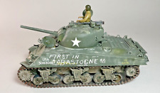 Usado, Modelo M4 Sherman Tanque Réplica del Primer Tanque en Llegar a Bastoña en la Guerra Mundial 2 1/35 Sc segunda mano  Embacar hacia Argentina