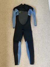 Ladies Women's O'Neill Wetsuit 4mm Black Blue Green Size 14 Chest Zip for sale  Shipping to South Africa