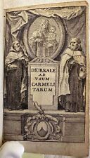 DIURNUM FRATRUM B. VIRGINIS MARIAE DE MONTE CARMELI CARMELITANI MONTE CARMELO IL comprar usado  Enviando para Brazil