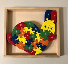 Puzzle legno rompicapo usato  Genova