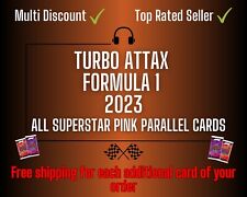 Tarjetas paralelas rosadas Topps Turbo Attax Fórmula 1 2023 - ALLE SUPERSTAR segunda mano  Embacar hacia Argentina