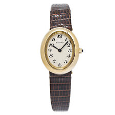 Usado, Cartier Baignoire Vintage Raro 18k Amarelo Mostrador Breguet Relógio Feminino 22mm comprar usado  Enviando para Brazil