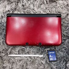 Nintendo 3DS XL Handheld System Console Red/Black SPR-001 TESTED WORKS “Flaw” for sale  Shipping to South Africa