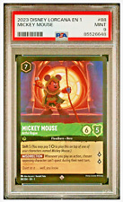 2023 Disney Lorcana EN 1 #88 Mickey Mouse Artful Rogue SUPER RARE PSA 9 MINT for sale  Shipping to South Africa