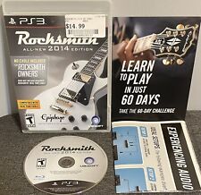 Rocksmith -- Edición 2014 (PlayStation 3, PS3) completa, ¡en caja! | SIN CABLE | M1909 segunda mano  Embacar hacia Argentina