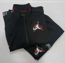 VTG - 2009 -Nike Air Jordan Tricot Jumpman Men's XL Tracksuit Hoodie & Pants Set for sale  Shipping to South Africa