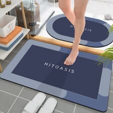 Alfombra de baño súper absorbente alfombra de secado instantáneo alfombra de baño entrada antideslizante  segunda mano  Embacar hacia Argentina