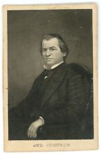 CDV escasso da década de 1870 com gravura do presidente Andrew Johnson na cadeira comprar usado  Enviando para Brazil
