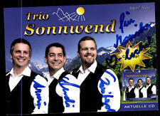 Trio sonnwend autogrammkarte gebraucht kaufen  Bad Neustadt-Umland