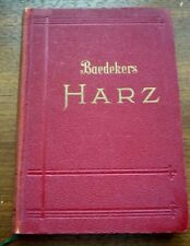 Baedeker's Harz 1943 for sale  LONDON