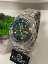 Usado, Novo Relógio Masculino Orient KD King Mergulhador Mostrador Verde Relógio Automático Japão comprar usado  Enviando para Brazil