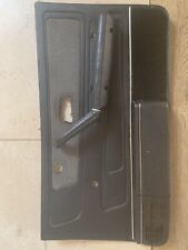 VW Golf Mk1 door card - driver side - in black with armrest from 5 door GX for sale  READING