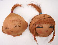 Coconut heads carved for sale  Aromas