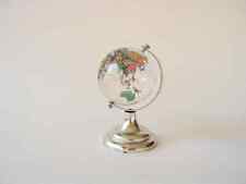 De colección pequeño globo terráqueo de altura - 8 cm escritorio decorativo de vidrio globo mini globo terráqueo segunda mano  Embacar hacia Argentina