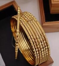 Bollywood Indian Gold Plated Traditional 8 Pcs Bangles Bangle Set Women Jewelry for sale  Shipping to South Africa