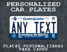 PLACA DE CARRO ESTADOS DO MÉXICO /PLACA DE CARRO GUANAJUATO/PLACA DE CARRO DE GUANAJUATO comprar usado  Enviando para Brazil