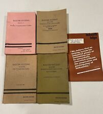 Vtg Baxter Systems Padlock Key Codes for Locksmith’s & General Codes Lot 60’s for sale  Shipping to South Africa