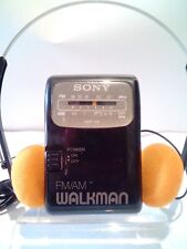 Vintage SONY Walkman SRF-39 FM/AM Przenośne radio z klipsem na pasek + słuchawki-PRZETESTOWANE na sprzedaż  PL