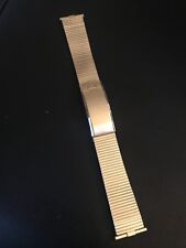 Vintage Masculino Jb Champion USA pulseira tom dourado 20mm a 16mm Banda termina Raro comprar usado  Enviando para Brazil