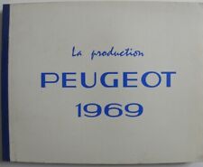 Production peugeot 1969 d'occasion  France